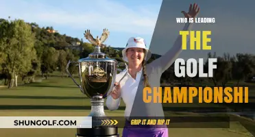 Current Golf Championship Leader: Who's Dominating the Greens?