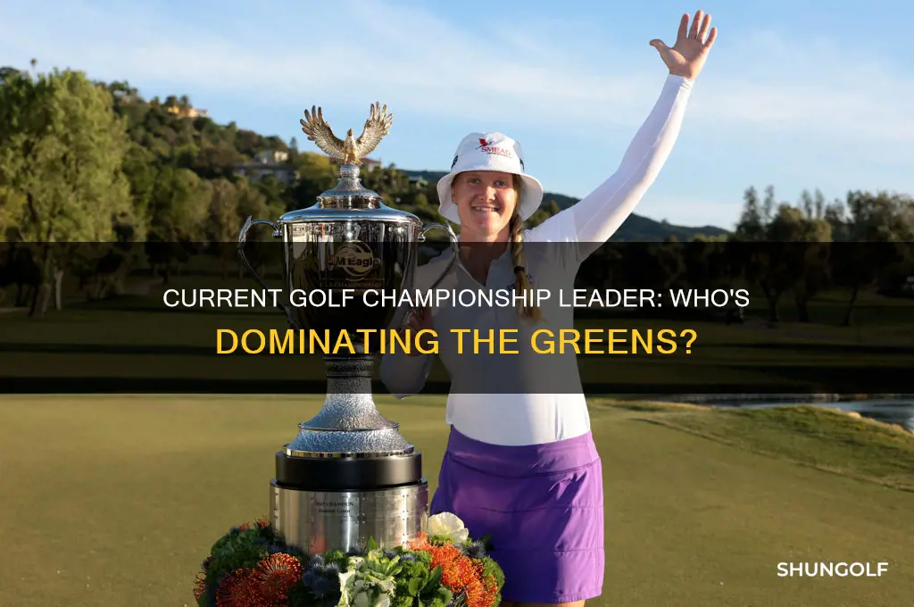 who is leading the golf championship