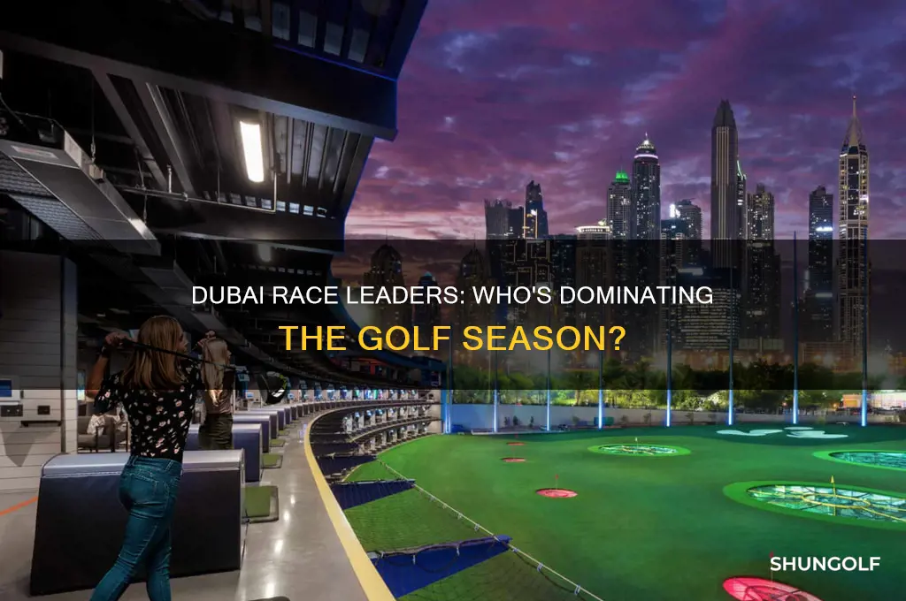 who is leading the race to dubai golf