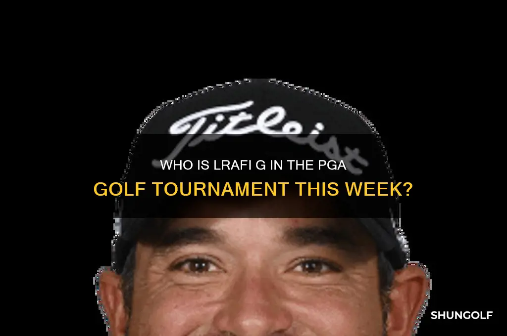 who is lrafi g pga golf this week