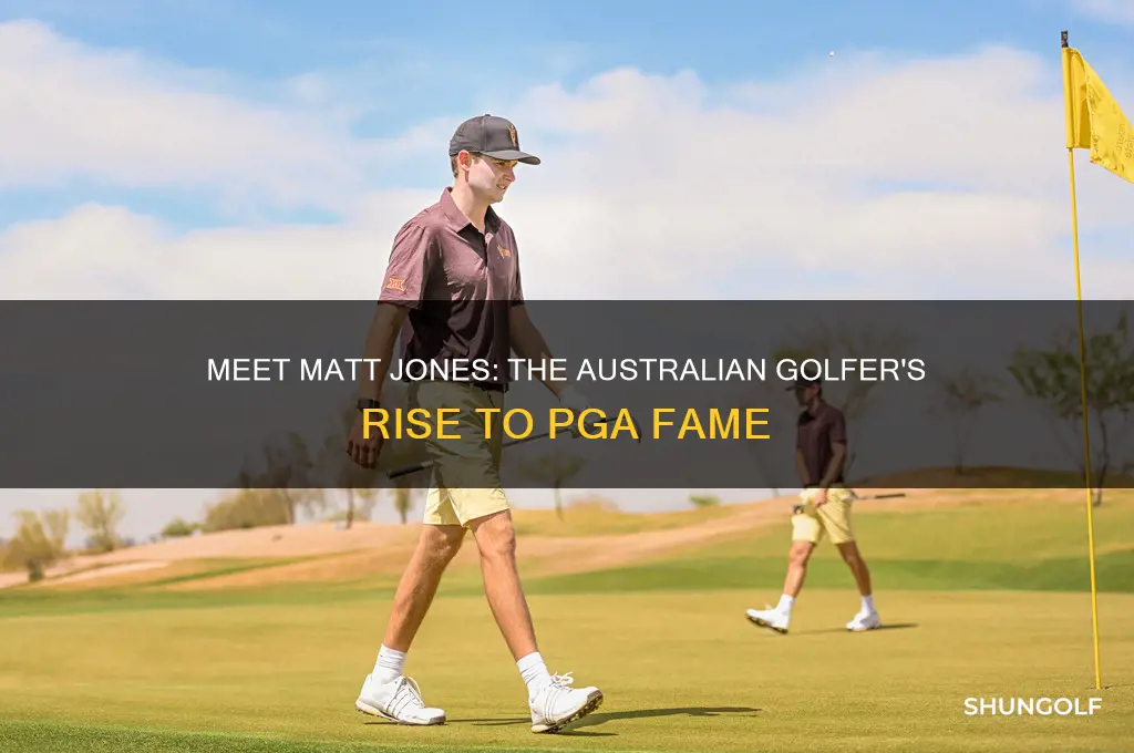 who is matt jones golfer