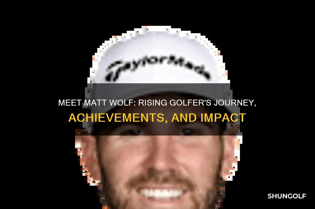 who is matt wolf golfer