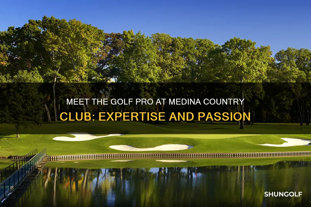 who is medina country club golf pro