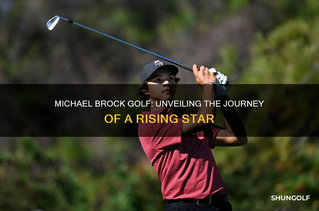 who is michael brock golf