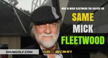 Is Golfer Mick Fleetwood Related to the Famous Musician?