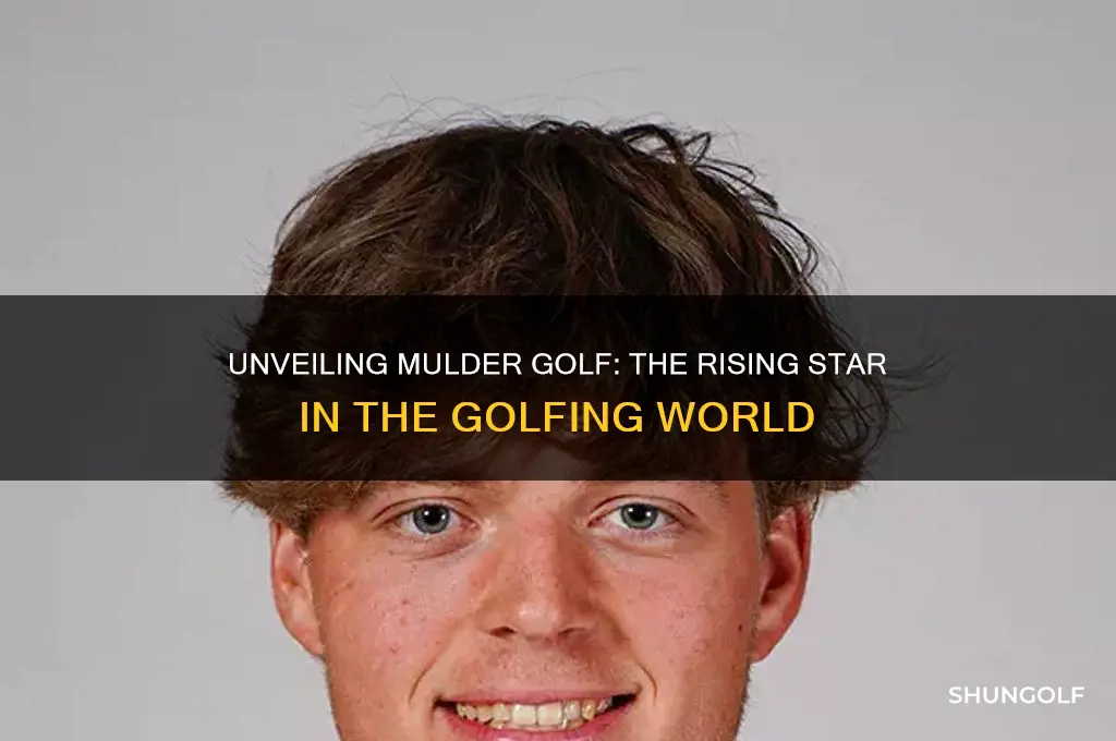 who is mulder golf
