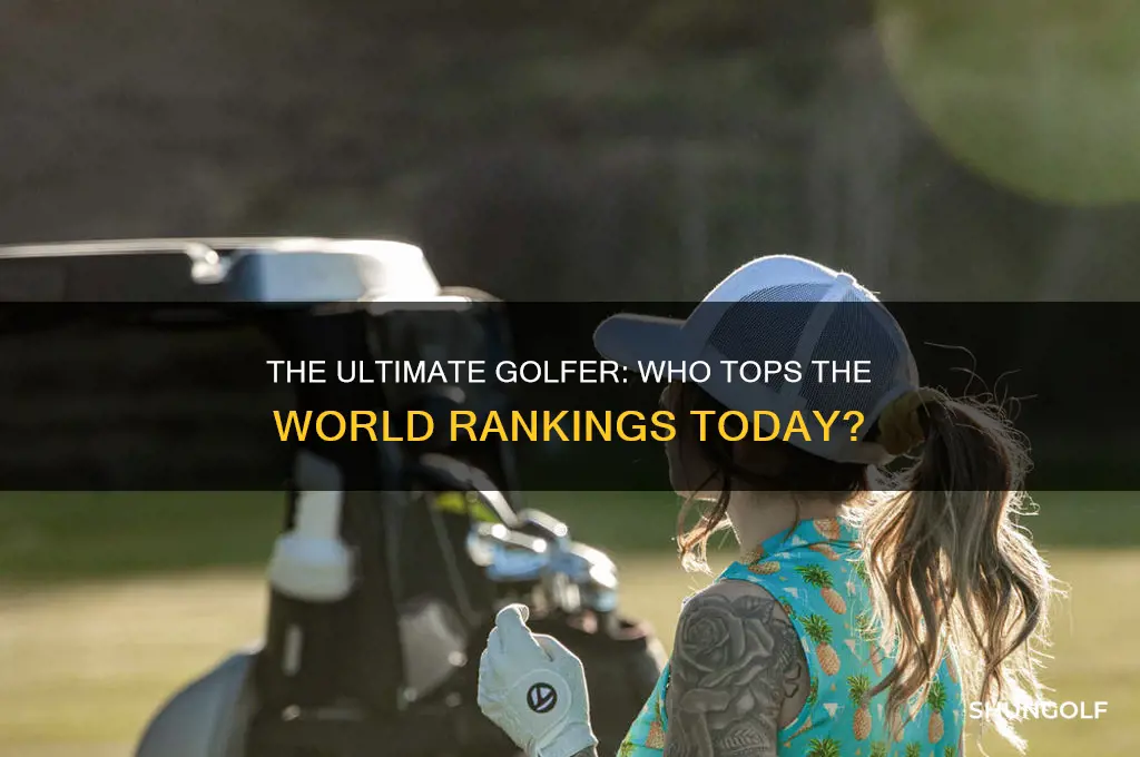 who is no 1 golfer
