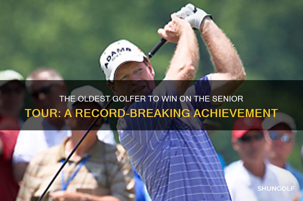 who is oldest golfer to win senior tour