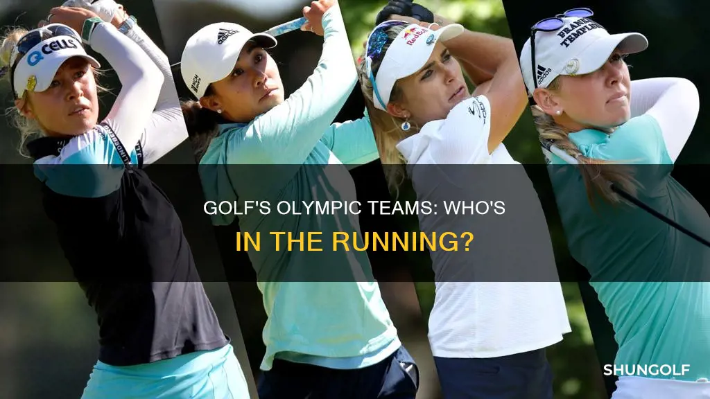 who is on olympic golf team