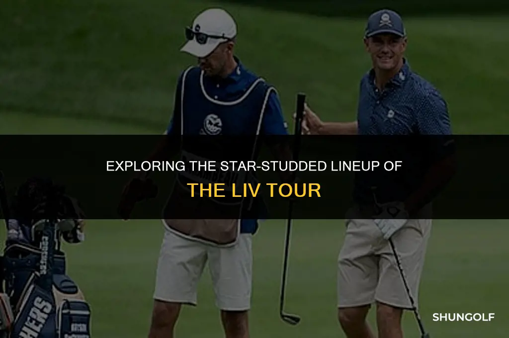 who is on the liv tour