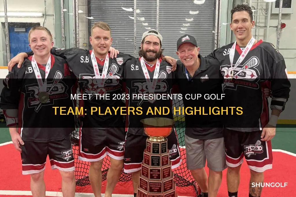who is on the presidents cup golf team