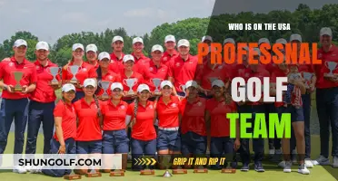Meet the USA Professional Golf Team: Players and Highlights