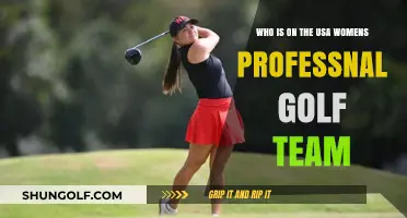 Meet the USA Women's Professional Golf Team: Stars and Achievements
