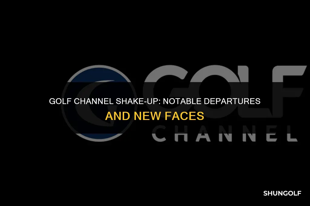 who is out at golf channel