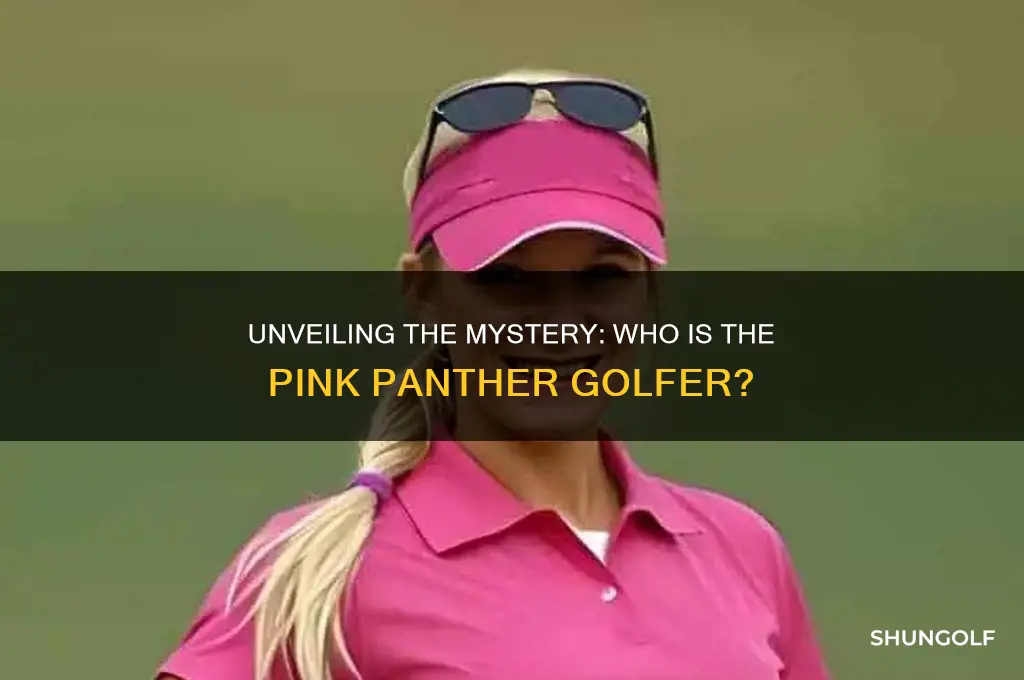 who is pink panther golfer