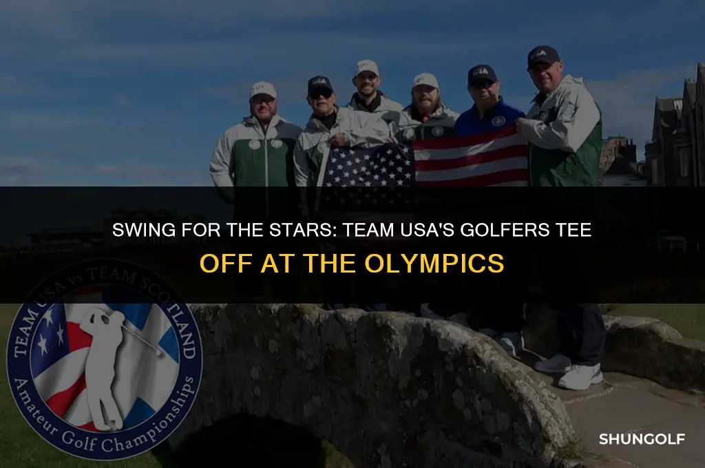 who is playing golf for us in olympics