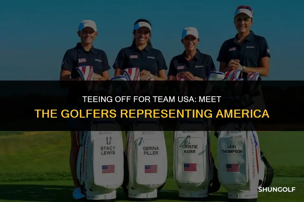 who is playing golf for usa