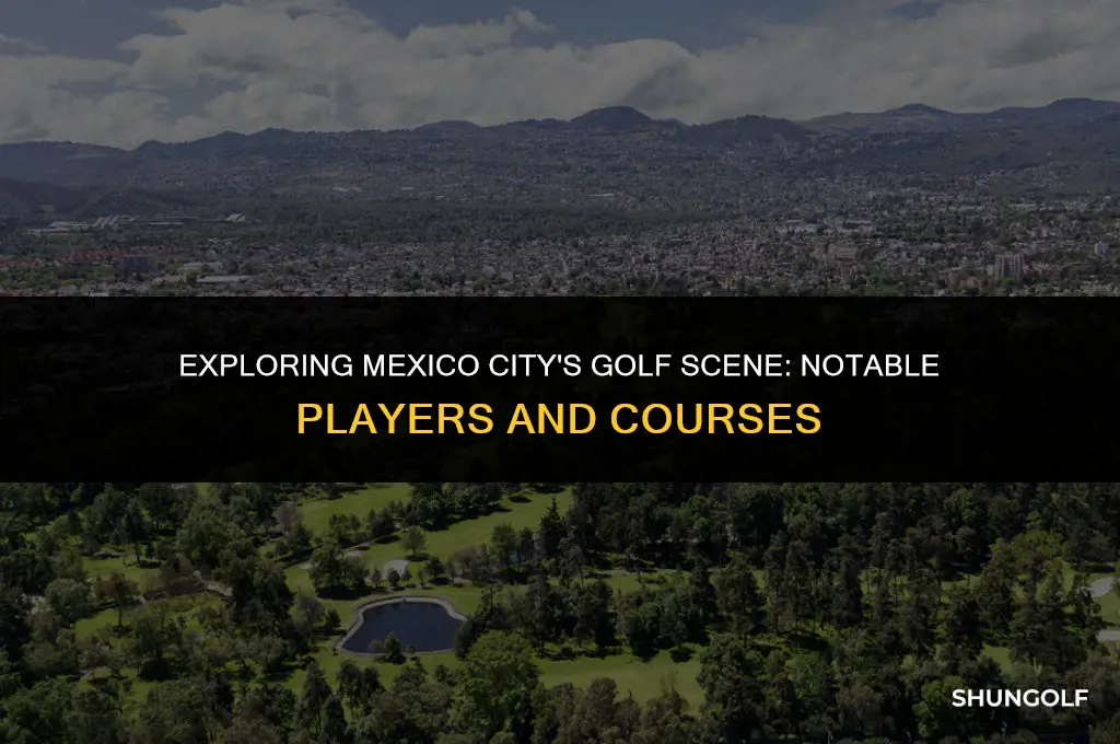 who is playing golf in mexico city