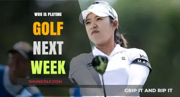 Teeing Off Soon: Golf Stars to Watch Next Week