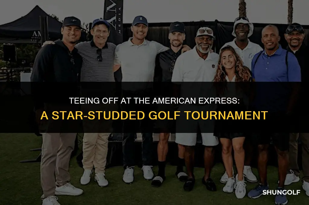 who is playing in american express golf tournament