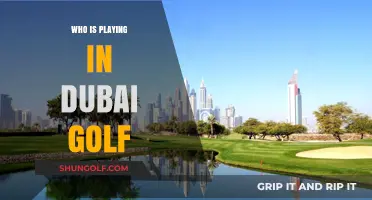 Teeing Off in Dubai: A Glimpse of Golf's Elite in Action