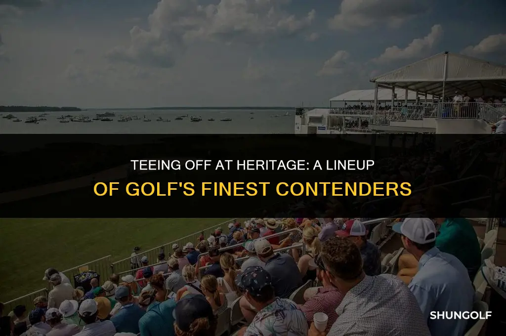 who is playing in heritage golf tournament