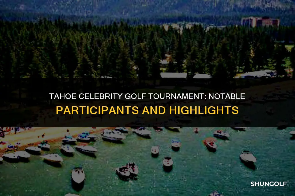 who is playing in tahoe celebrity golf