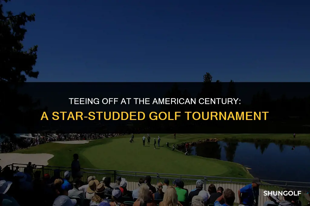 who is playing in the american century golf tournament
