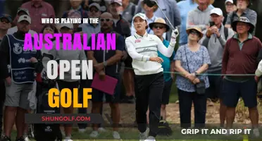Teeing Off Down Under: A Glimpse into the Australian Open Golf Field