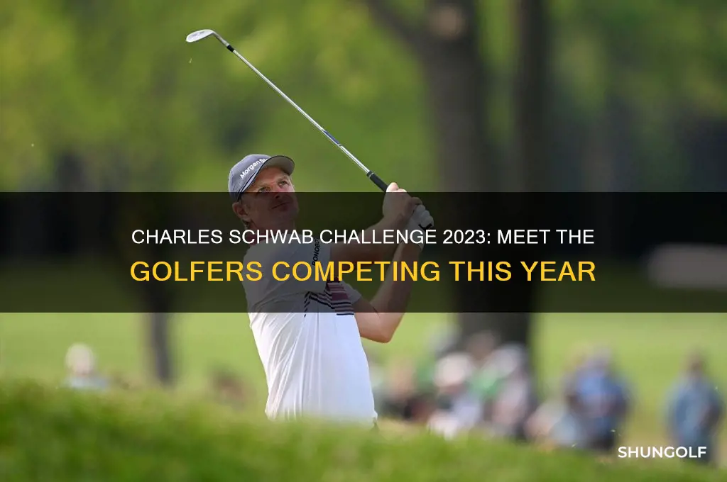 who is playing in the charles schwab challenge