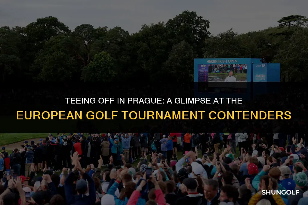 who is playing in the european golf tournament in prague