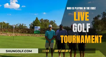 Teeing Off: Stars Align for Inaugural Live Golf Showdown