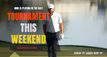 Teeing Off: A Star-Studded Lineup for This Weekend's Golf Tournament