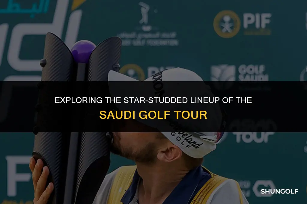 who is playing on the saudi golf tour
