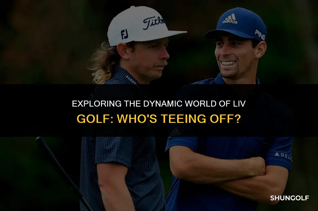 who is playing with liv golf