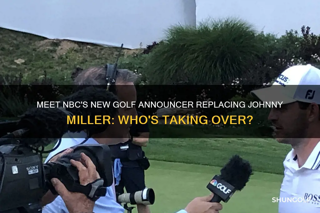 who is replacing johnny miller as golf announcer on nbc