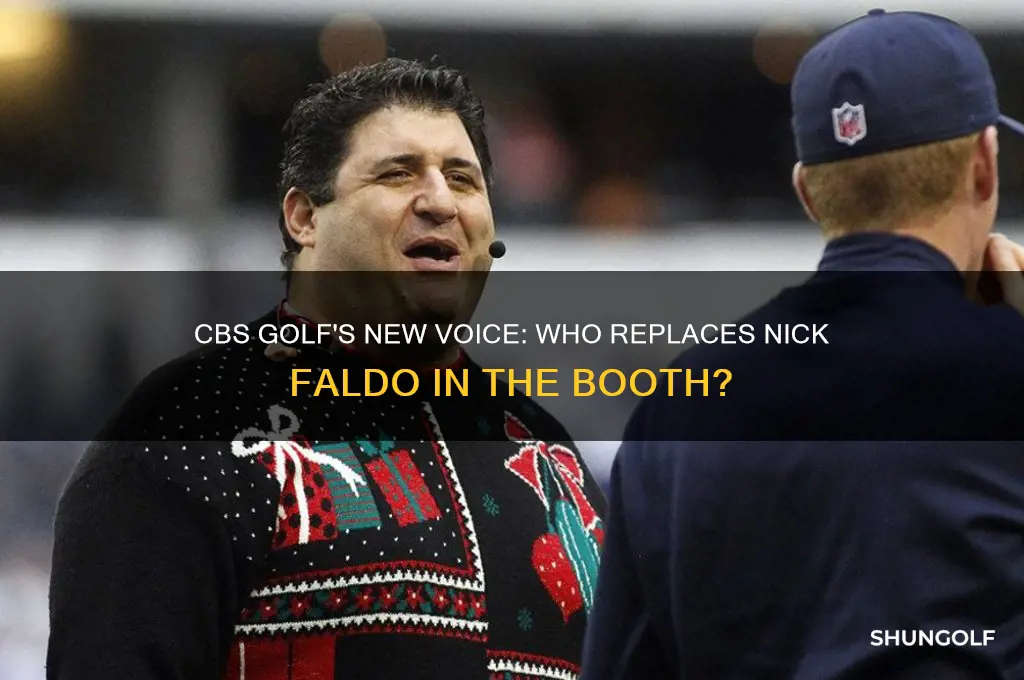 who is replacing nick faldo on cbs golf