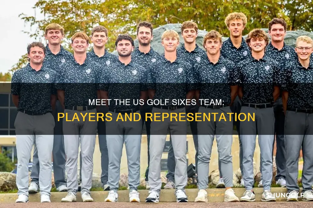 who is representing the us in golf sixes