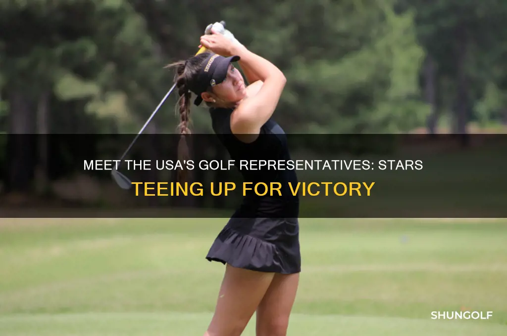 who is representing usa for golf