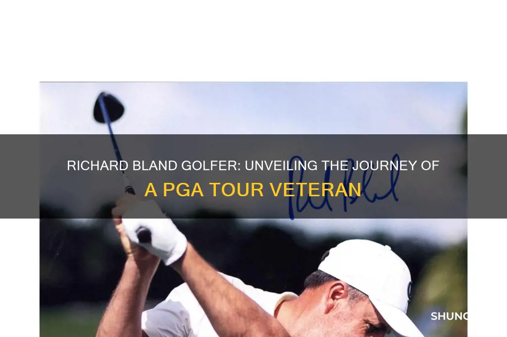 who is richard bland golfer