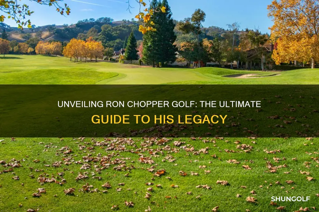 who is ron chopper golf