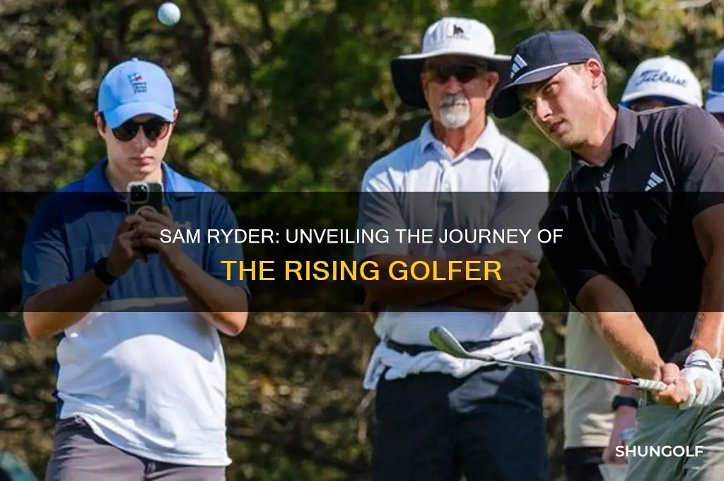 who is sam ryder golfer