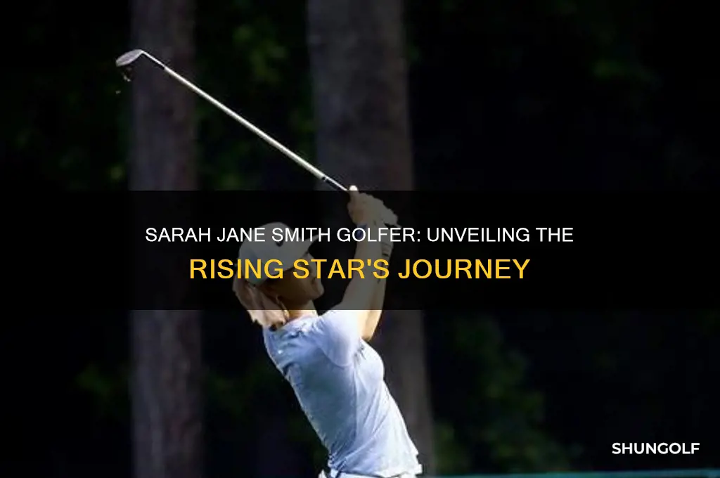 who is sarah jane smith golfer