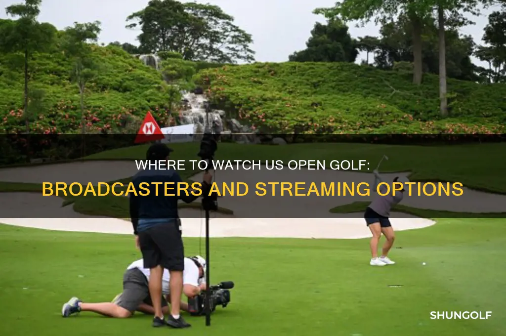 who is showing the us open golf