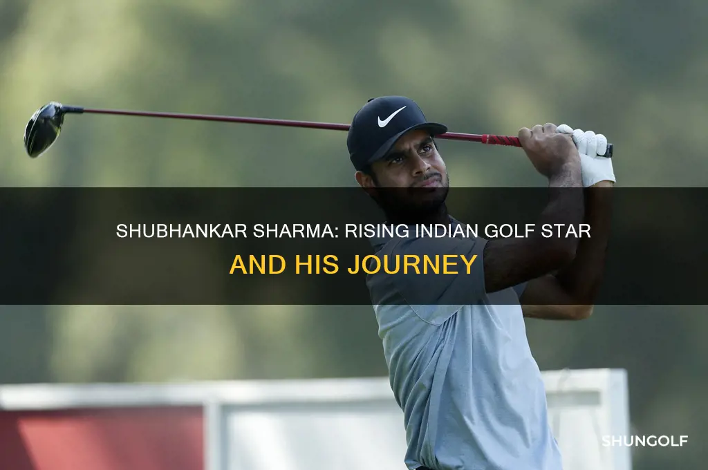 who is shubhankar sharma in golf