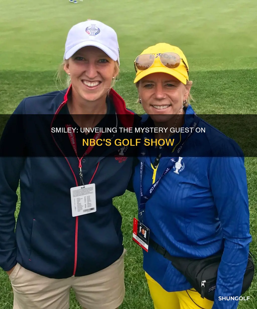 who is smiley on nbc golf