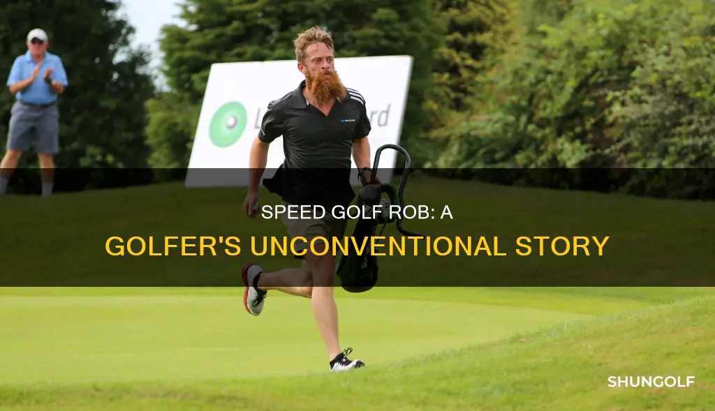 who is speed golf rob