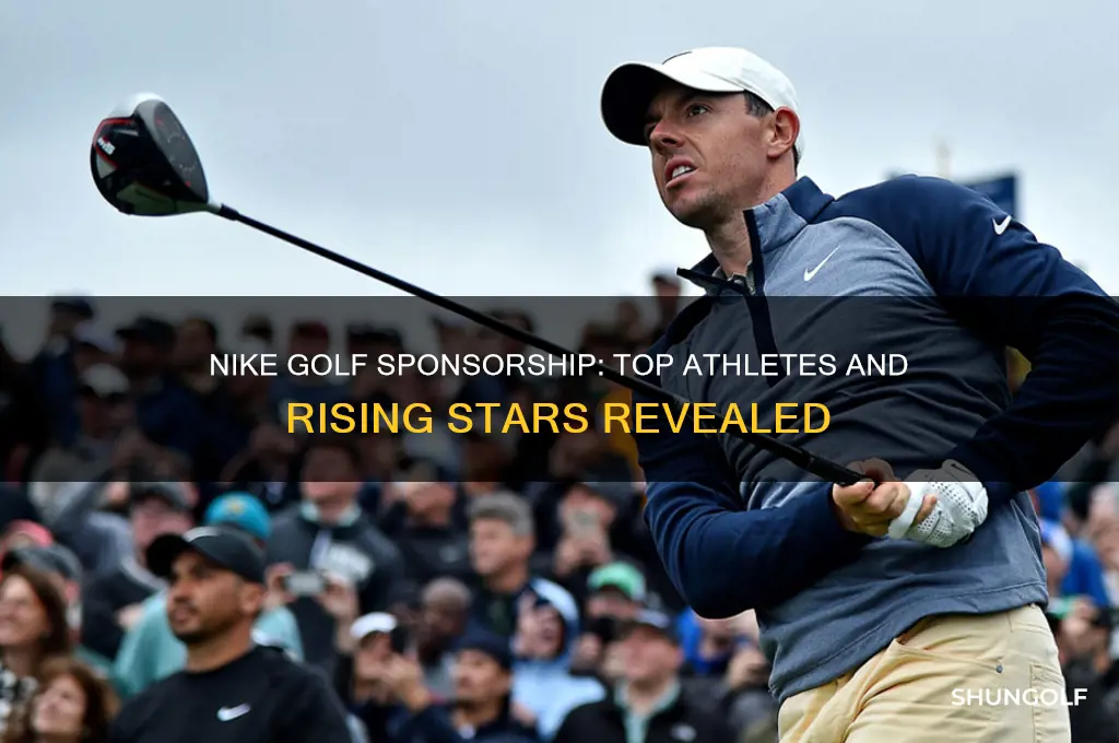who is sponsored by nike golf