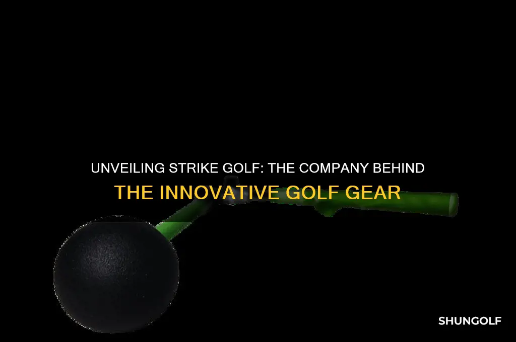 who is strike golf company