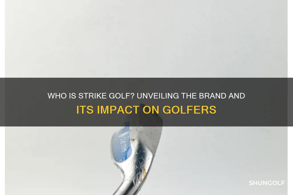 who is strike golf